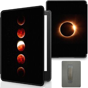 حافظة لجهاز Kindle Paperwhite مقاس 6.8 بوصة الجيل الحادي عشر 2021 - غطاء كتاب ممتاز خفيف الوزن مع تنبيه/غفو تلقائي لتوقيع Amazon Kindle Paperwhite 2021 (Eclipse) in Kuwait