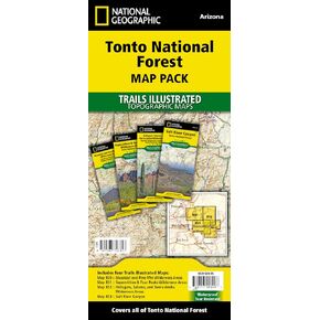 Tonto National Forest [Map Pack Bundle] (National Geographic Trails Illustrated Map) in Kuwait