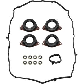 Engine Valve Cover Gasket Set Replacement for 13-17 Honda Accord,16-18 Honda CR-V,16-20 Acura ILX,15-20 Acura TLX 12030-5A2-A01,12341-5A2-A01,VS50916,VS50887