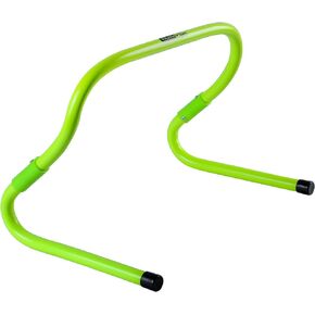 HolaHatha Football and Soccer Training Sports Equipment Speed Agility Hurdle 8 to 11.8 Inch Height Adjustable, Easy Storage, Bright Green