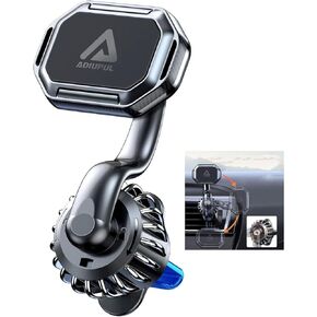 Magnetic Phone Holder for Your Car Mount 6 Military Car Phone Holder Mount Hands-Free Vent Cell Phone Holder Mount for Car Plate for iPhone All 15/14/13 Pro Max Plus Samsung in Kuwait