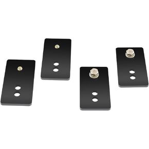 Universal Seat Relocation Brackets Compatible with 1967-2002 Camaro, Firebird Seat Relocation Bracket Kit fit for 1.5 Inch-2 Inch Extension Capability