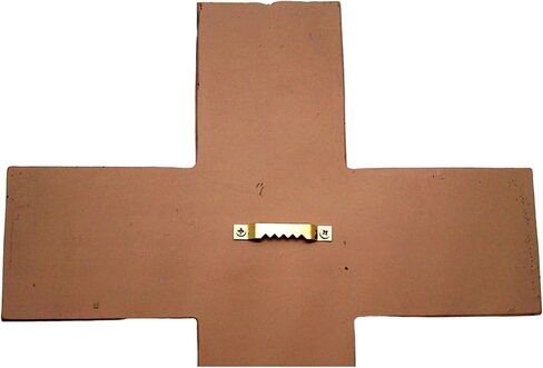 Rustic Wood Look Wall Cross Featuring Antlers, Rustic Décor, Religious Themed, 13.5 Inches in Saudi Arabia