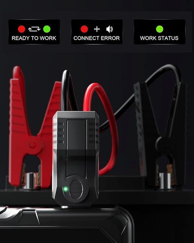 Smart Jump Starter Clamps, Intelligent Emergency Automotive Booster Clamp Cables Replacement Alligator Clamps for 12V Car Jump Starter in Saudi Arabia