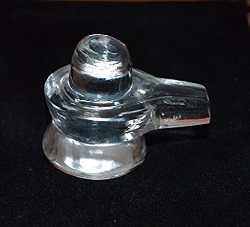 Blessed & Energized Quartz Crystal Sphatik Sphatika Shivling Shiva Lingam Shiva Linga 10-15 Grams in Saudi Arabia