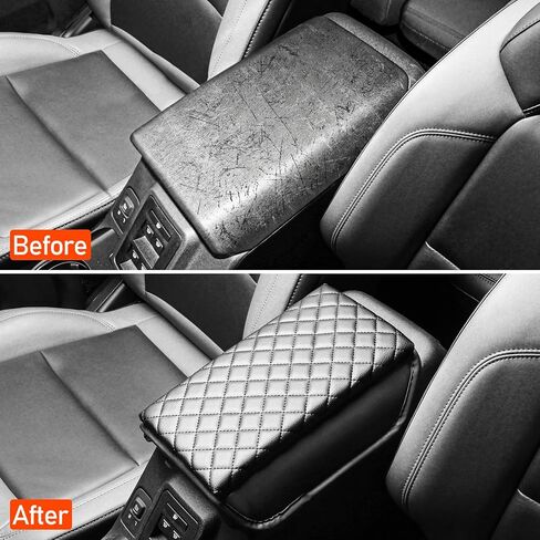 غطاء مسند ذراع وحدة التحكم المركزية لملحقات Ford Bronco 2021 2022 2023، يمنع خدوش الكلاب غطاء مسند ذراع مقاوم للماء مناسب Bronco 2/4 باب، وسادة وحدة التحكم المركزية مسند ذراع غطاء صندوق المقعد in Kuwait