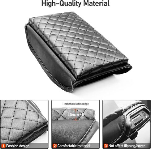 غطاء مسند ذراع وحدة التحكم المركزية لملحقات Ford Bronco 2021 2022 2023، يمنع خدوش الكلاب غطاء مسند ذراع مقاوم للماء مناسب Bronco 2/4 باب، وسادة وحدة التحكم المركزية مسند ذراع غطاء صندوق المقعد in Kuwait