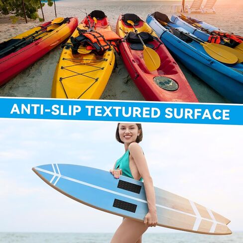 8 Pcs EVA Foam Boat Decking Non Slip Deck Pad Surfboard Traction Pad Boat Flooring Sheet for Boat Kayak Canoe Yacht Pool Step Sup Board, 15'' x 10'' in Saudi Arabia