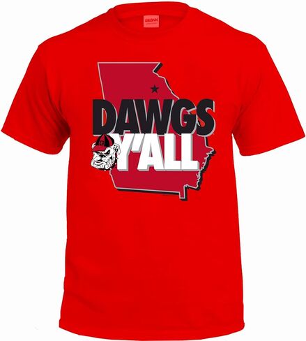 NCAA Y'all T Shirts - Multiple Universities Available - Up to 2X and 3X in Kuwait