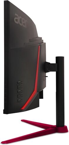 Acer Nitro 34" UWQHD 3440 x 1440 1500R Curved PC Gaming Monitor | AMD FreeSync Premium | Up to 180Hz Refresh | 1ms (VRB) | 400nit | DisplayHDR 400 | 1 x DP 1.4 & 2 x HDMI 2.0 | XZ342CU Vbmiiphx in Kuwait