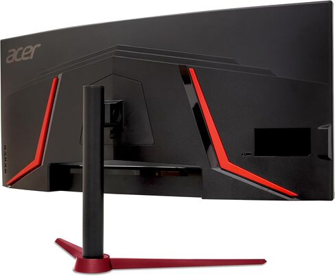 Acer Nitro 34" UWQHD 3440 x 1440 1500R Curved PC Gaming Monitor | AMD FreeSync Premium | Up to 180Hz Refresh | 1ms (VRB) | 400nit | DisplayHDR 400 | 1 x DP 1.4 & 2 x HDMI 2.0 | XZ342CU Vbmiiphx in Kuwait