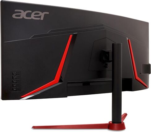 Acer Nitro 34" UWQHD 3440 x 1440 1500R Curved PC Gaming Monitor | AMD FreeSync Premium | Up to 180Hz Refresh | 1ms (VRB) | 400nit | DisplayHDR 400 | 1 x DP 1.4 & 2 x HDMI 2.0 | XZ342CU Vbmiiphx in Kuwait