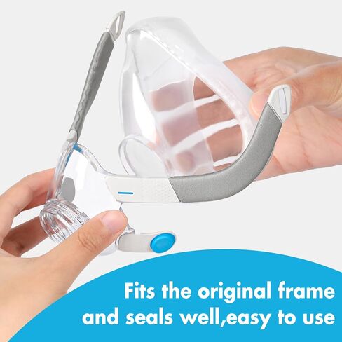 Replacement Cushion (Medium) Compatible with AirFit F20 CPAP Masks Full face, Reliable Seal & Softer Fit in Saudi Arabia