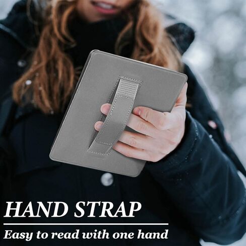 حافظة لجهاز Kindle Paperwhite مقاس 6.8 بوصة الجيل الحادي عشر 2021 - غطاء كتاب ممتاز خفيف الوزن مع تنبيه/غفو تلقائي لتوقيع Amazon Kindle Paperwhite 2021 (Eclipse) in Kuwait