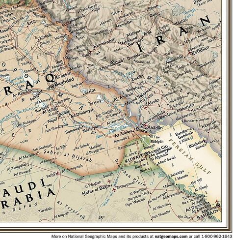 National Geographic Europe Wall Map - Executive - Laminated (Enlarged: 46 x 35.75 in) (National Geographic Reference Map) in Saudi Arabia
