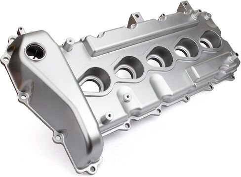 Aluminum Valve Cover with Gasket Replacement for 2004-2006 Chevrolet GMC Hummer Isuzu 3.5L DOHC L5 Engine OE# 12591996 VS50703R VS50462 VC3471 VC3122G in Saudi Arabia