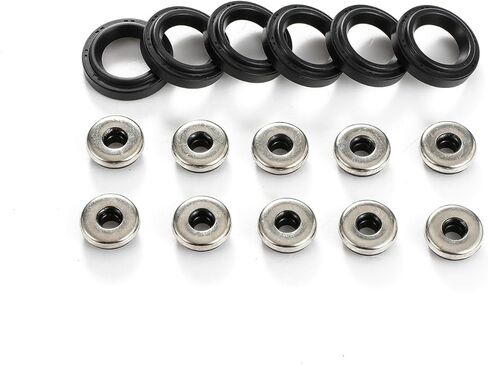 مجموعة حشية غطاء صمام المحرك VS50607R 12341-RCA-A00 12342-RYE-004 متوافقة مع 2003-2007 Accord 3.0L، 2005-2009 Odyssey 3.5 L، 2005-2008 Pilot 3.5L، 2003-2006 MDX، 2005-2008 RL in Kuwait