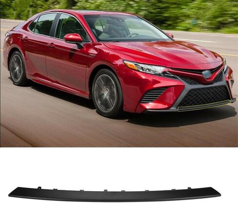 متوافق مع حواف القالب السفلية للشبكة لسيارة Camry SE XSE 2018-2020 المصد الأمامي والشفة السفلية باللون الأسود in Saudi Arabia