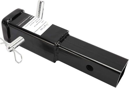 موسع وصلة المقطورة HighFree مقاس 2 بوصة، جهاز استقبال تمديد الأنبوب مع دبوس وصلة ومشابك، طول 7 بوصة لحامل الدراجة أو حاملات البضائع in Kuwait