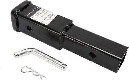 موسع وصلة المقطورة HighFree مقاس 2 بوصة، جهاز استقبال تمديد الأنبوب مع دبوس وصلة ومشابك، طول 7 بوصة لحامل الدراجة أو حاملات البضائع in Kuwait