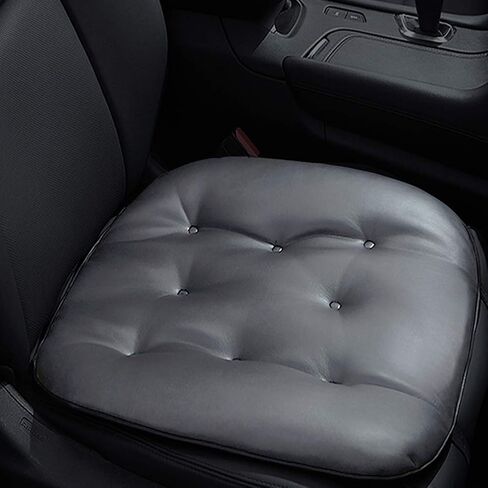 Big Ant Leather Seat Pad Soft Car Seat Cushion Comfort Removable Seat Protector for Car Office Home Use Four Seasons General 1pc(Black) in Saudi Arabia