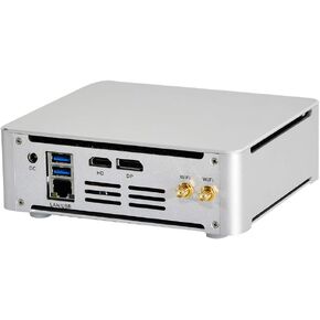 HUNSN 4K Mini PC, Desktop Computer, Server, Quad Core I7 7700HQ 7820HK 7820HQ, Windows 11 or Linux Ubuntu, BM21, DP, HDMI, 6 x USB3.0, Type-C, LAN, Smart Fan, 32G RAM, 512G SSD