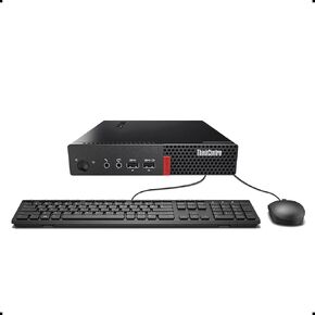 Lenovo ThinkCentre M710q Tiny Desktop Computer, 6th Gen Intel Core i3-6100 3.70 GHz, 16GB RAM, 256GB SSD, Keyboard and Mouse, Win 10 Pro (Renewed)