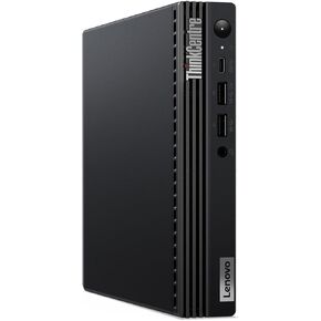 Lenovo ThinkCentre M70q Gen 4 Tiny Desktop Computer, Intel Core i7-13700T 1.4GHz, 16GB RAM, 512GB SSD, Windows 11 Pro, Black