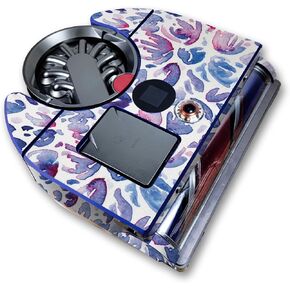 Skin Compatible with Dyson 360 Vis Nav - Blue Petals - Premium 3M Vinyl Protective Wrap Decal Cover - Easy to Apply | Crafted in The USA by MightySkins
