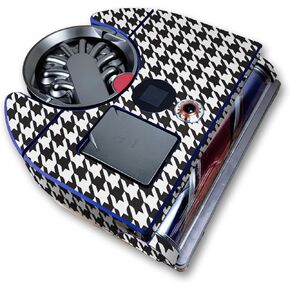 Skin Compatible with Dyson 360 Vis Nav - Houndstooth - Premium 3M Vinyl Protective Wrap Decal Cover - Easy to Apply | Crafted in The USA by MightySkins