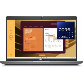 Dell Latitude 5450 LAPTOP 14 "FHD ، Intel Core Ultra 7-155U ، 32GB RAM ، 1TB NVME SSD ، WebCAM ، WI-FI 6E ، Bluetooth ، لوحة مفاتيح الإضاءة الخلفية ، SIM SLOT ، HDMI ، USB C- DISPLAY PORT ، Windows 11 ، دفتر NOTER ، GRAY ،