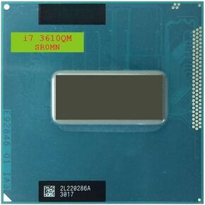 I7-3610QM SR0MN Laptop CPU Used 4-Core 8-Thread Mobile Processor 2.3 GHz 6M 45W Socket G2 / rPGA988B