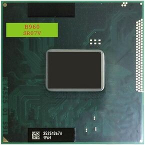 B960 SR0C9 SR07V Laptop CPU Used 2-Core 2-Thread Mobile Processor 2.2 GHz 2M 35W Socket G2 / rPGA988B