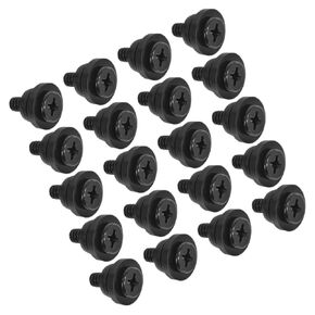 20pcs Hard Disk Drive Mounting Screws for Hdds Shock Absorption Secure Installation Compatible Mechanical Hard Drives Durable Replacement Screws for Pc and Multidevice Use