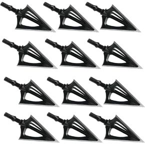 Bgary Broadheads 100 Grain Archery Broadheads for Crossbow Recurve Bow and Compound Bow 6PK/12PK