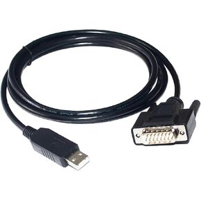 FT232RL CHIP USB to D-SUB 15PIN DB15 Male/Female RS232 Serial Communication Cable(5m,USB to DB15 Male)
