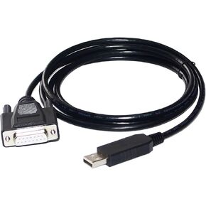 FT232RL رقاقة USB إلى D-Sub 15pin DB15 ذكر/أنثى RS232 كابل الاتصالات التسلسلية (5M ، USB إلى DB15 ذكر) in Kuwait
