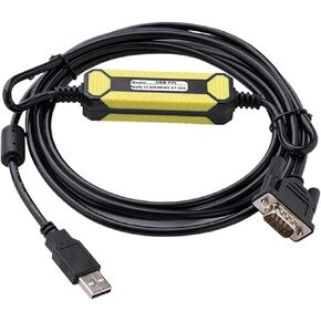 5PCS/Pack Programming Cable 5X USB-PPI USB to RS485 Adapter for S7-200 PLC USB PPI Communication Download Cable