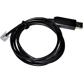 FT232RL رقاقة USB إلى RJ11 RJ12 محول RS232/RS485 كابل الاتصال التسلسلي لمحرك/التردد العاكس (1.8M ، إشارة RS232) in Kuwait