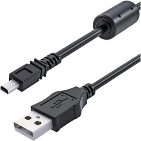Master Cables Replacement USB Charging and Data Transfer Cable for Fuji FinePix Cameras (Supports Charging in Select Models) See Below for Compatible Cameras.