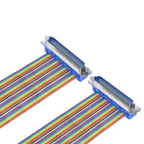 DB37 M to M|10P|1Pcs D-SUB DB9 DB15 DB25 Didc 9 15 25 37Pin Male Female D-SUD Serial Port Connector Adapter RS232 Com Extension Cable New 2025 High for Reliable Electronic Component