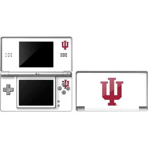 Skinit Decal Gaming Skin Compatible with DS Lite - Officially Licensed Indiana University IU Logo White Design