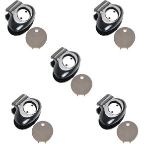 قفل Teenidea Trigger Lock ، سلامة الأسلحة النارية الأسلحة النارية ، تناسب معظم المسدسات والبنادق （5pcs）
