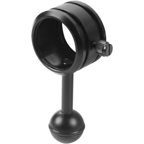 Underwater Photography Diving Light Mount, Aluminum Alloy Ball Head Clamp Bracket, Flashlight Holder