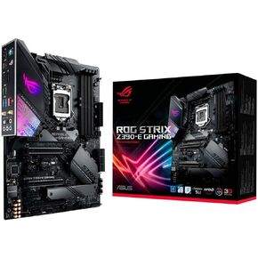 ASUS ROG Strix Z390-E Gaming Motherboard LGA1151 (Intel 8th 9th Gen) ATX DDR4 DP HDMI M.2 USB 3.1 Gen2 802.11AC Wi-Fi