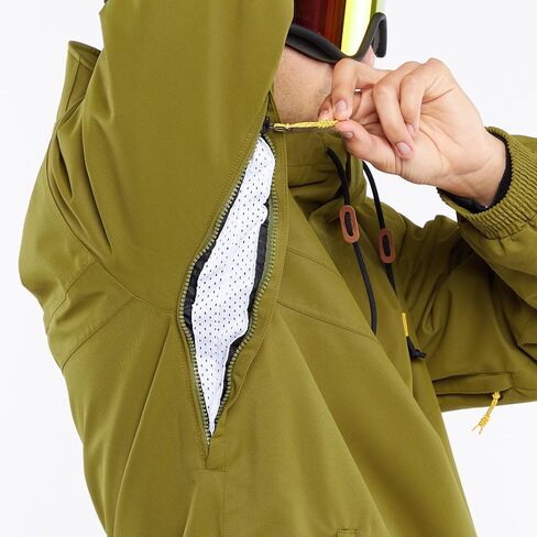 Volcom Men's Longo Pullover Anarok Hooded Snowboard Jacket in Saudi Arabia