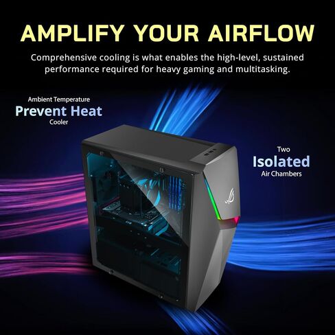 ASUS ROG Gaming Desktop ، Intel I5-11400F Processor ، 64GB DDR4 RAM ، 2TB PCIE SSD + 2TB HDD ، NVIDIA GEFORCE GTX 1660TI 6GB DDR6 ، WIFI 6 ، Win 11 ، Gray ، 32GB Hotface USB Card in Saudi Arabia