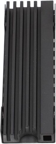 M.2 2280 SSD Heatsink with Nano Thermal Pad for, Double Sided Clamp Design for PC, Adjustable Height Screws, Alloy Material (Red) in Saudi Arabia