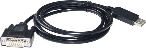 FT232RL رقاقة USB إلى D-Sub 15pin DB15 ذكر/أنثى RS232 كابل الاتصالات التسلسلية (5M ، USB إلى DB15 ذكر) in Kuwait