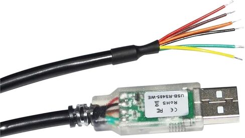 FT232RQ شريحة USB إلى 6Pin 6 سلك الأساس الأساسي مفتوح RS485 المحول كابل الاتصالات المسلسل متوافق مع USB-RS485-WE-1800-BT in Kuwait